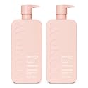 MONDAY HAIRCARE Smooth Shampoo + Conditioner Bathroom Set (2 Count) 27 oz Each For Frizzy, Coarse & Curly Hair Made with Coconut Oil, Shea Butter Beauty & Personal Care MONDAY HAIRCARE