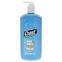 Coast 2-in-1 Hair and Body Wash - Rich Foamy Lather - Clean Rinsing Formula without Drying Out Skin - Dual Action - No Parabens or Phthalates - 18 oz Beauty & Personal Care Coast