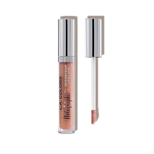 L.A. COLORS Holographic Iridescent Lipgloss, Heavenly CLG425 Beauty & Personal Care L.A. COLORS