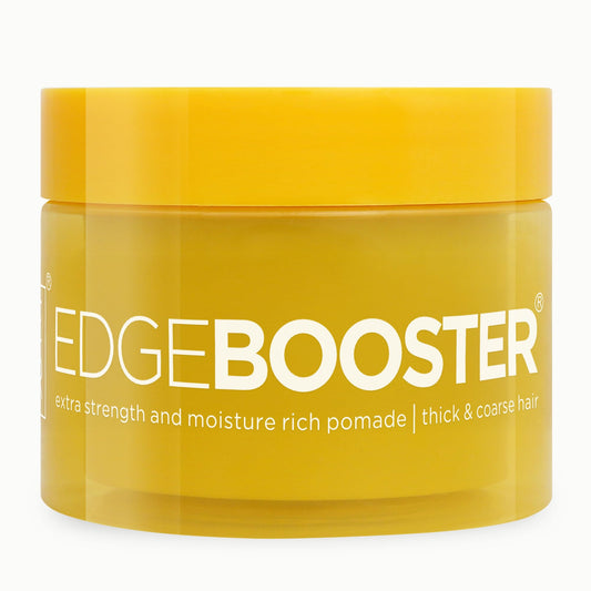 Style Factor Edge Booster Extra Strength & Moisture Rich Pomade | Strong Hold Edge Control Gel for Thick & Coarse Hair | High Shine, Non-Greasy Beauty & Personal Care Style Factor