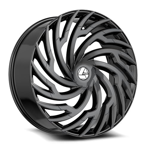 Azara AZA-536 30x9.5 6x135 6x139.7 +22 Cb 87.1 Gloss Black Beauty & Personal Care Azara
