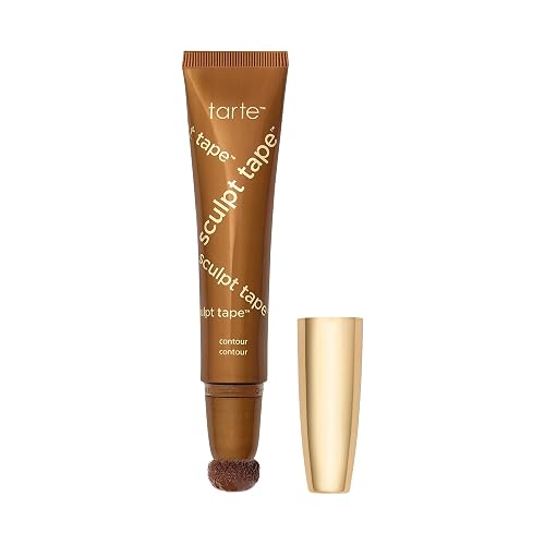 tarte sculpt tape contour - Lightweight Cream Bronzer with Shea Butter for Blendable, Buildable Contour & Natural Looking Sculpted Glow, Vegan Beauty & Personal Care tarte