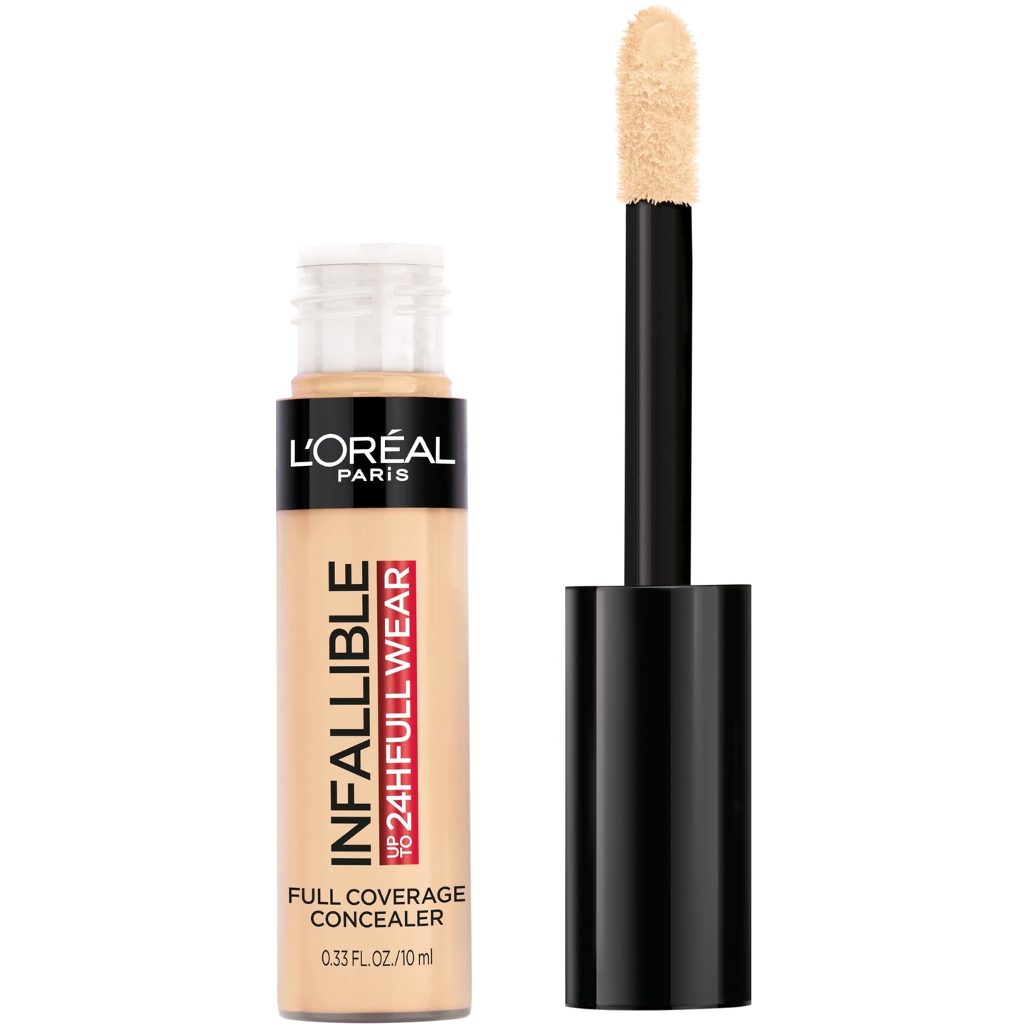 L'Oreal Paris Makeup Infallible Full Wear Waterproof Matte Concealer, Full Coverage, Vanilla, 0.33 fl. oz. Beauty & Personal Care L'Oreal Paris