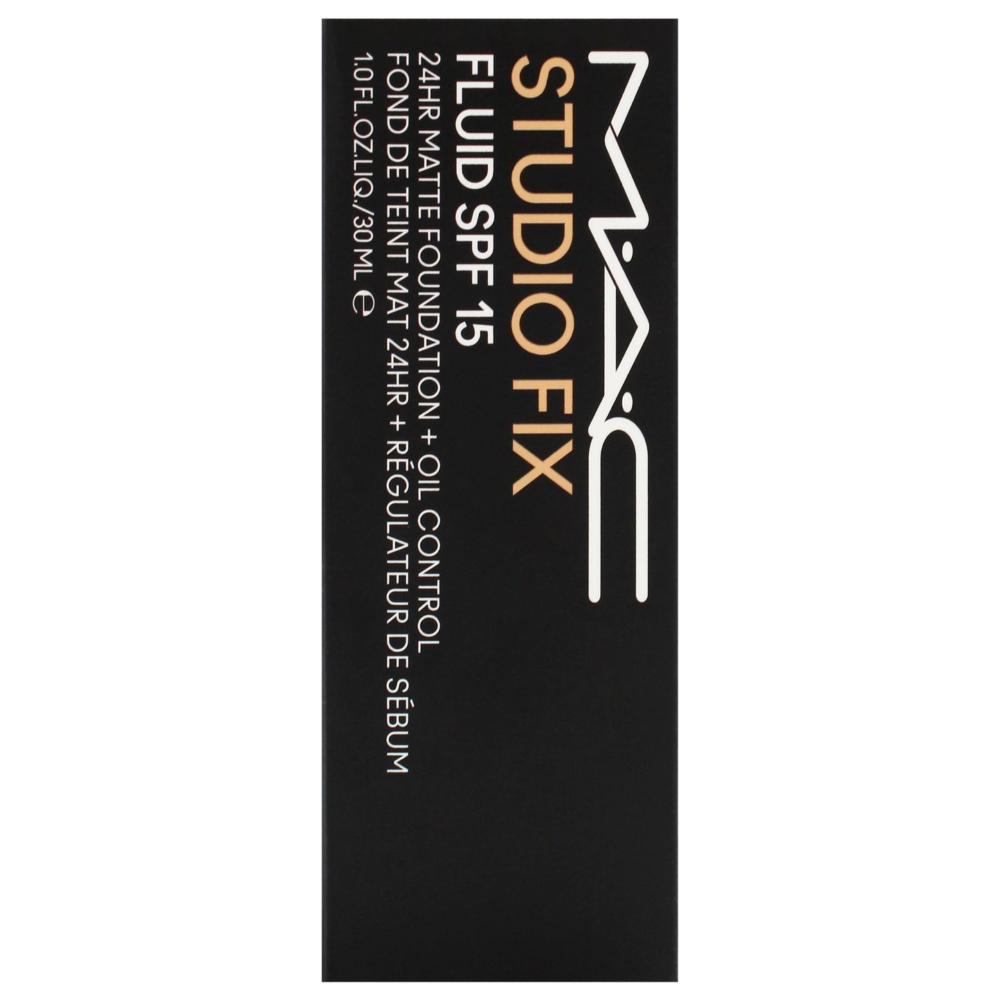 Studio Fix Fluid SPF 15 24Hr Matte Foundation Plus Oil Control - NC25 by MAC for Women - 1 oz Foundation Beauty & Personal Care MAC