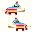 Cinco De Mayo Hair Clips Mexican Fiesta Hairpins for Women Statement Cactus Chili Pinata Sombrero Alligator Clips Mexican Hair Accessory Gifts Beauty & Personal Care NVENF