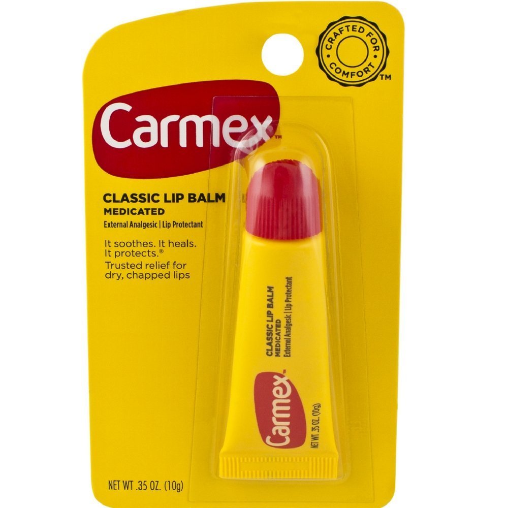 Carmex Classic Medicated Lip Balm, 0.35 Ounces each (Pack of 5) Beauty and Personal Care Carmex