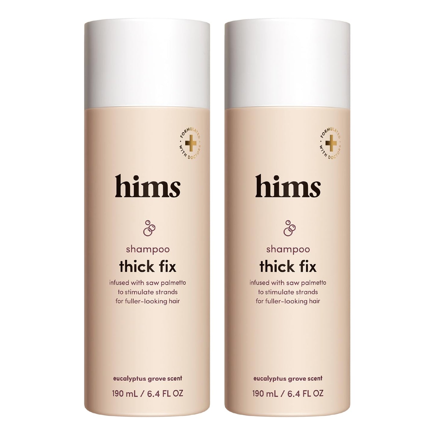 hims Thick Fix Shampoo - Saw Palmetto for Healthy Hair Growth & Thickening - Scalp Cleansing - Vegan, Sulfate-Free & Cruelty-Free - Eucalyptus Scent Beauty and Personal Care HIMS & HERS Default Title