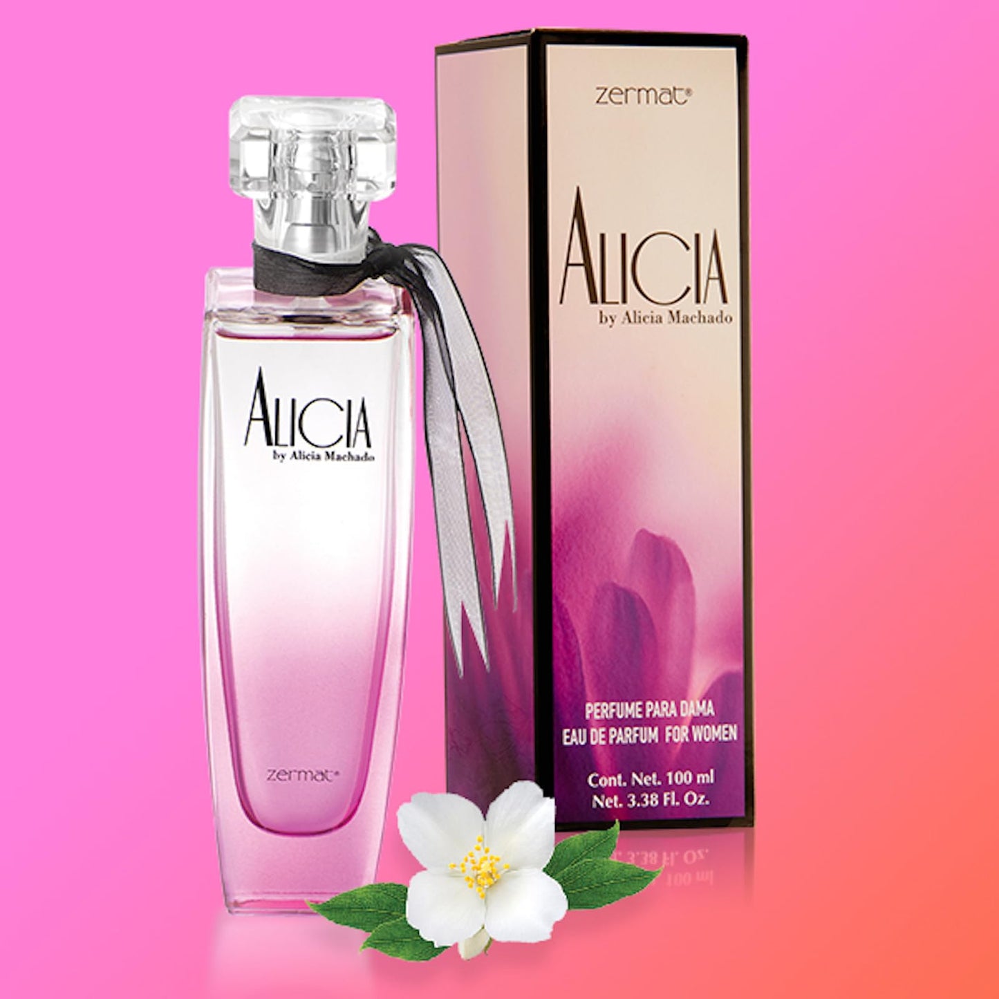 Zermat Alicia Fragrance for Her - Elegant and Woodsy Scent with Jasmine and Vanilla Notes Beauty & Personal Care Zermat