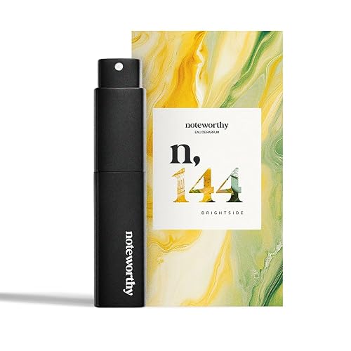 Noteworthy n,144 Brightside Eau De Parfum - Citrus, Vanilla | Long-lasting Unisex Perfume for Women & Men (Travel) Beauty & Personal Care Noteworthy