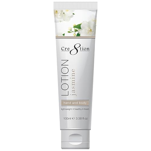 Cre8tion Spa Jasmine Hand & Body Lotion, Luxurious Lightweight Moisturizer for Silky, Smooth Skin, 3.3 Fl Oz Beauty & Personal Care Cre8tion