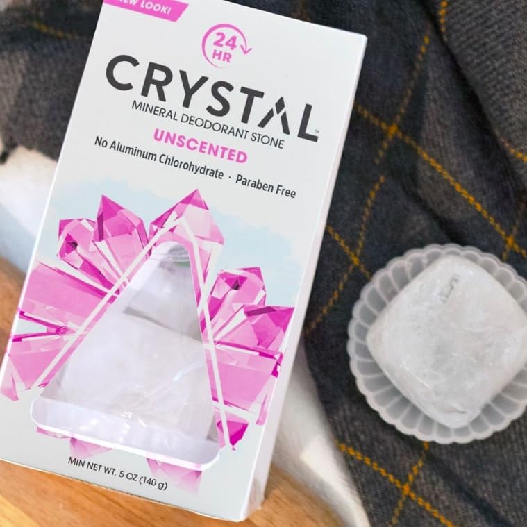 Crystal Deodorants Crystl Body,Rock Deod, 2 pk Beauty and Personal Care Crystal Essence