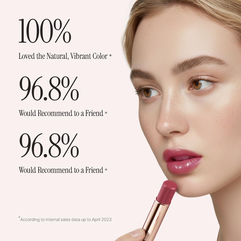 athé Authentic Tinted Lip Balm - Ceramide + Squalane - Dry Sensitive Lips Beauty and Personal Care athé