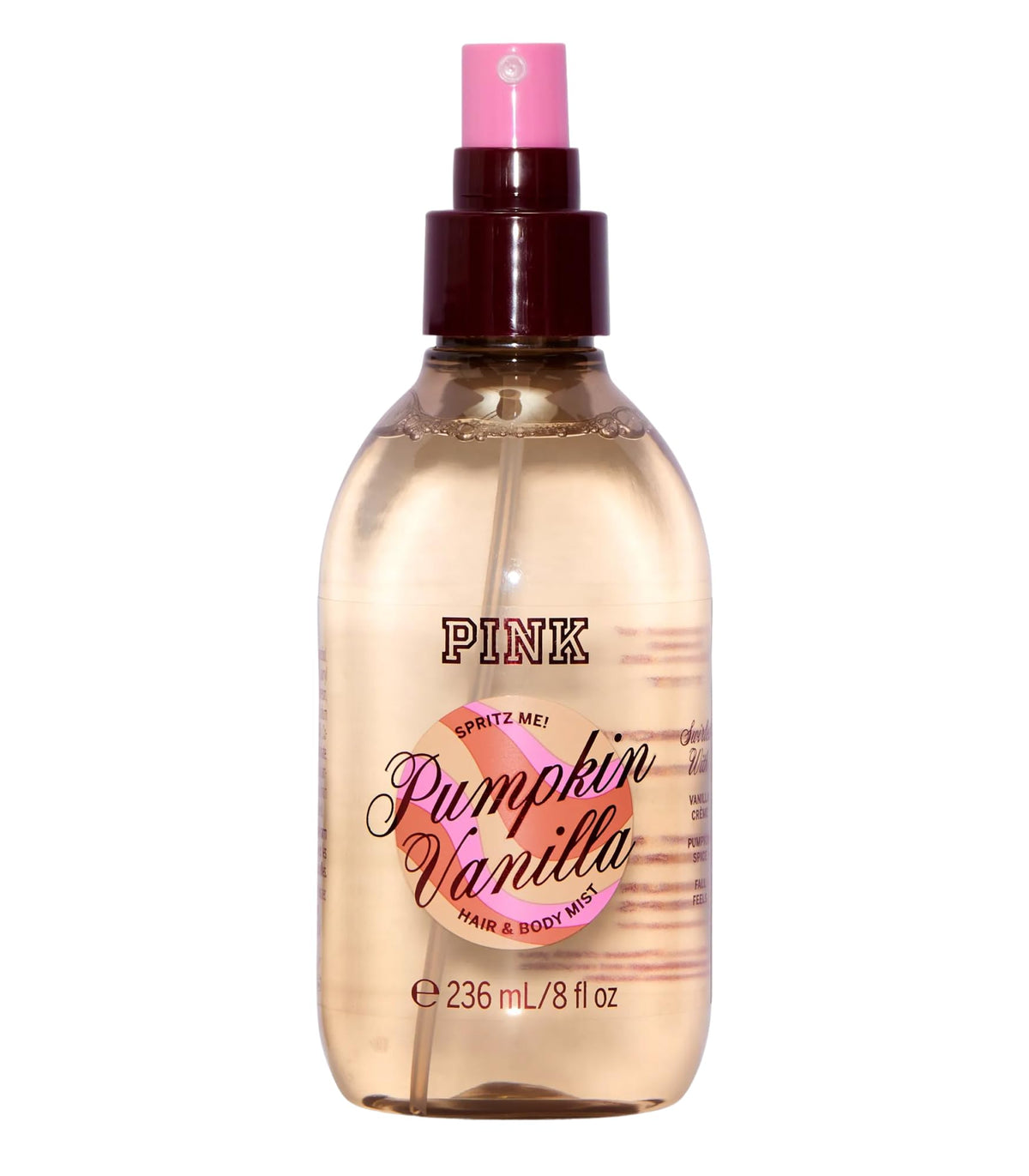 Victoria's Secret PINK Body Fragrance Mist, Pumpkin - 8.4 fl oz