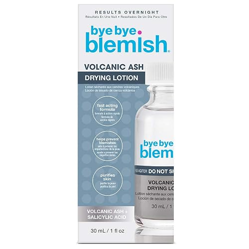 Bye Bye Blemish Drying Lotion Volcanic Ash | Acne Drying Solution To Assist With Blemish Prevention | 1 Fl. Oz. Beauty & Personal Care Bye Bye Blemish