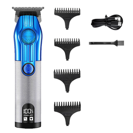QDKVTNDJZ Hair Clippers for Men, Professional Barber Machines Electric Trimmer Precision Steel Blade Cutting Machine(Blue 601) Beauty and Personal Care QDKVTNDJZ