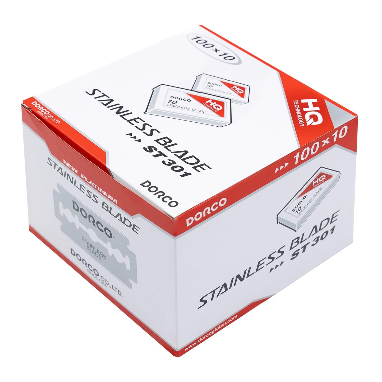 Dorco ST301 Platinum Extra Double Edge Razor Blades 1000 Count Beauty and Personal Care DORCO