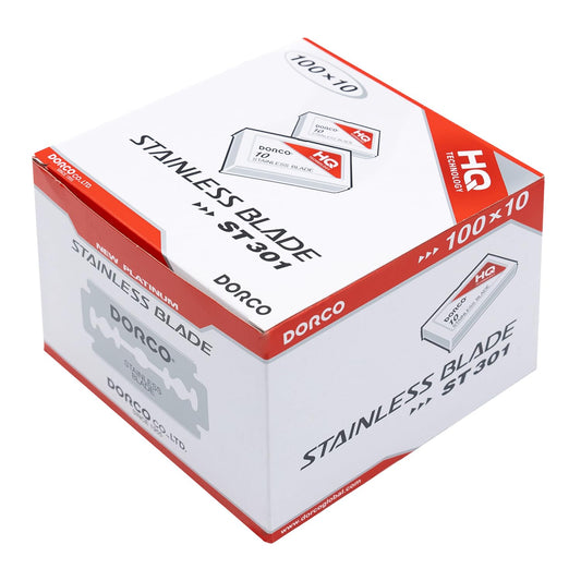 Dorco ST301 Platinum Extra Double Edge Razor Blades 1000 Count Beauty and Personal Care DORCO