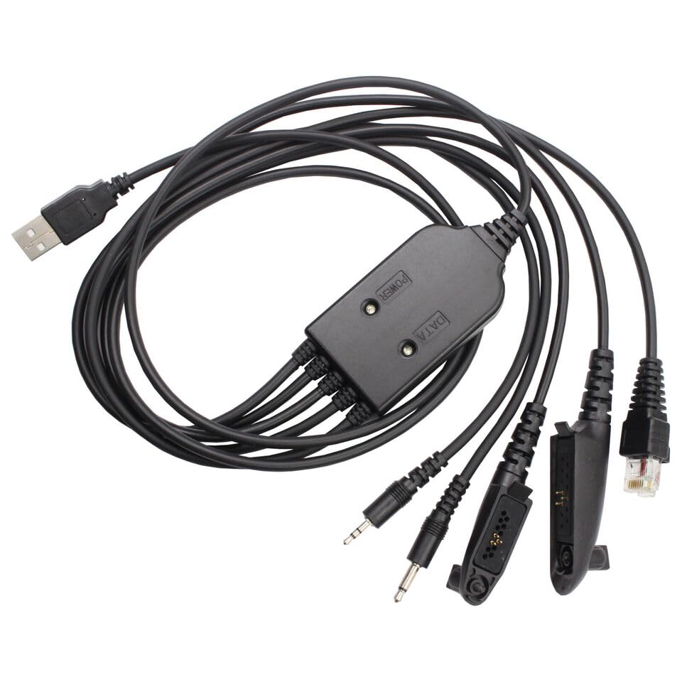 5 in 1 FTDI USB Programming Cable Fit for Fit for Motorola GM300 GM140 GM160 GM338 GM340 Beauty and Personal Care dreeong