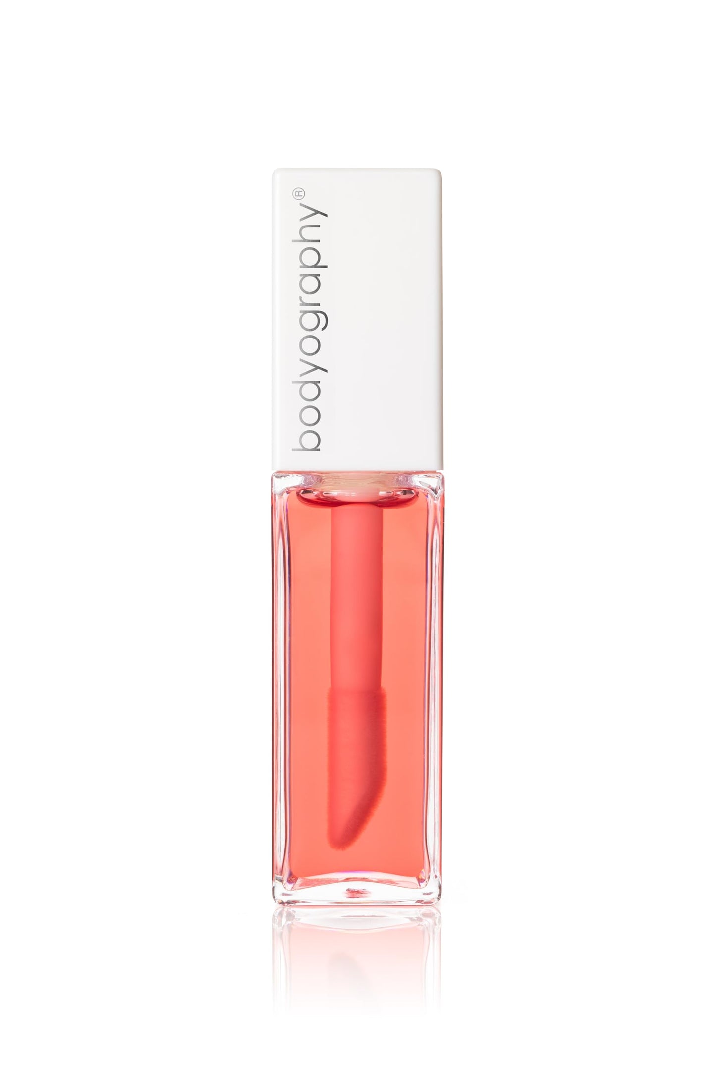 Bodyography Glossy Lip Oil with Plant Squalane & Jojoba | Hydrating Pink Tint Lip Gloss for All Skin Tones | Non-Sticky Vegan Lip Moisturizer with Beauty & Personal Care Bodyography