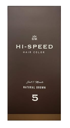 1 Minute_Hi Speed Squid Ink Hair Color #5 Natural Brown Beauty & Personal Care 1 Minute_Hi Speed Hair Color