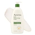 Aveeno Daily Moisturizing Body Lotion for Normal to Dry Skin, Moisturizer with Soothing Prebiotic Oat, Non Greasy, Non Comedogenic, Fragrance Free Beauty & Personal Care Aveeno