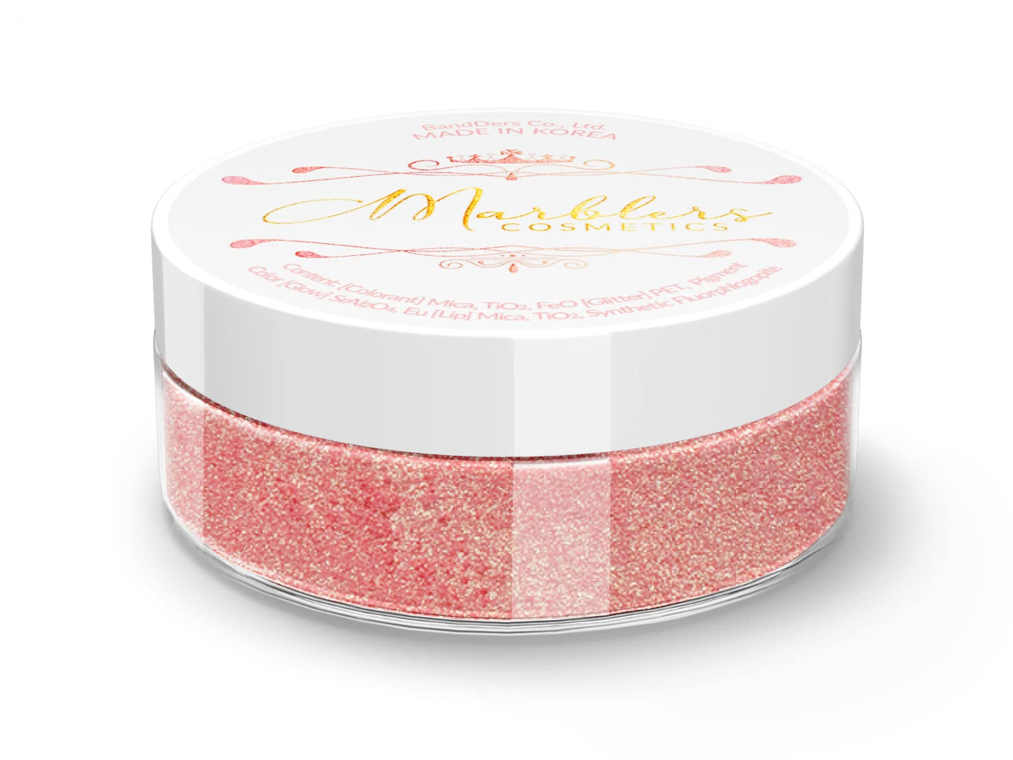 MARBLERS Fine Synthetic Mica Powder [Champagne Pink] 0.11oz (3g) | Highly Pigmented | Non-Toxic, Vegan, Cruelty-Free | Lip Gloss, Lipstick, Bath Bomb Beauty & Personal Care MARBLERS