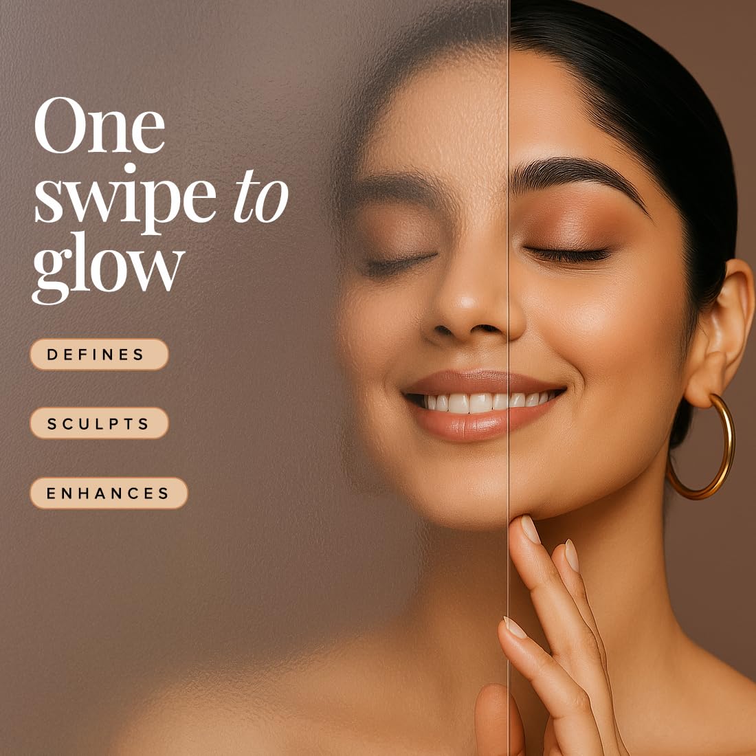 Coloressence Matte Bronzer Contour Powder, Brown, 10gm | Long Lasting | Matte Finish | Oil Control | Rich Pigment | For All Indian Skin Tones Beauty & Personal Care Coloressence