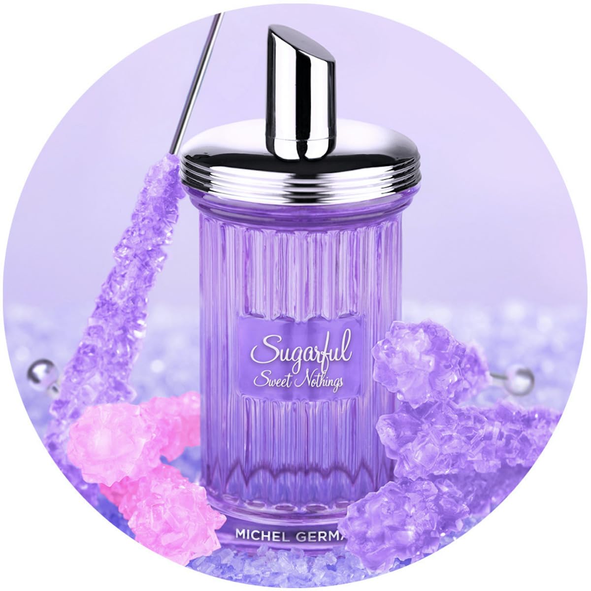 Michel Germain Sugarful Sweet Nothings Eau de Parfum, Notes of Green Apple, Pretty Lavender, Creamy Caramel, 3.4 Fl Oz Beauty & Personal Care Michel Germain