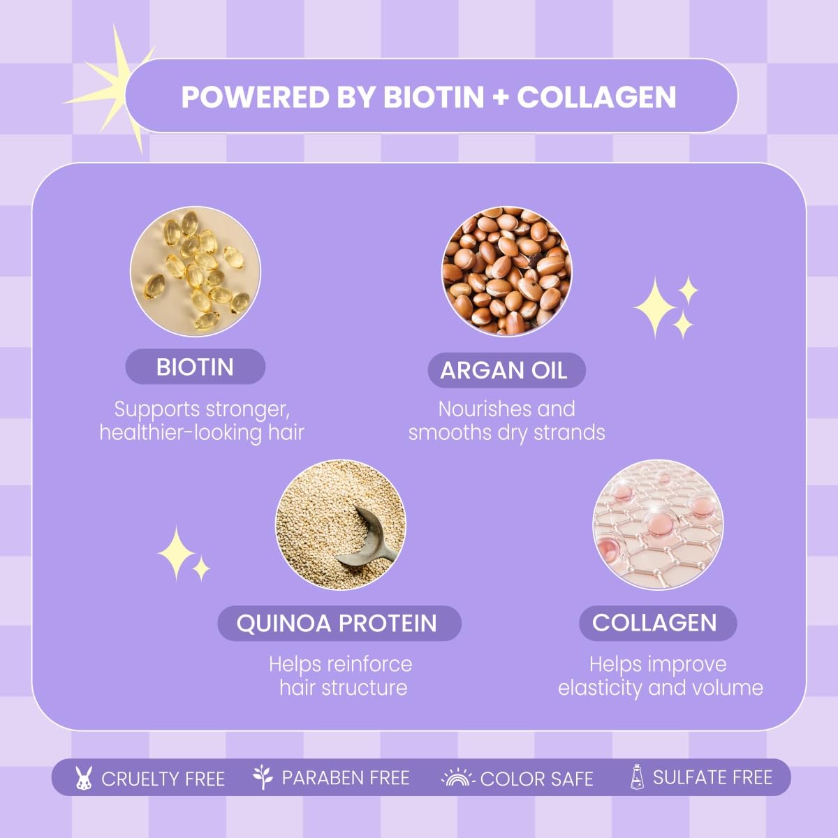 L LUSETA Biotin & Collagen Shampoo & Conditioner Set (2 x 33.8oz) - Thickening for Hair Growth, Infused with Argan Oil to Repair Dry, Damaged Hair Beauty & Personal Care L LUSETA