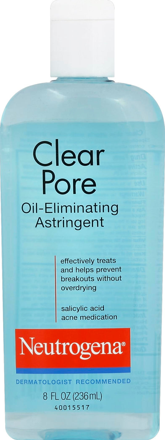 Neutrogena Clear Pore Oil Eliminating Astringent, 8 Fl Oz Beauty & Personal Care Neutrogena