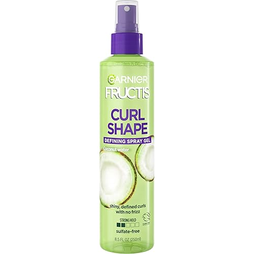 Garnier Fructis Style Curl Shape Defining Spray Gel, Curly Hair, 8.5 Fl Oz Beauty & Personal Care Garnier