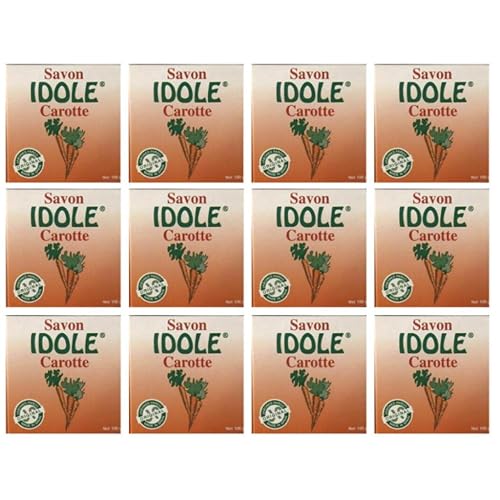 Idole Carrot Soap ORIGINAL MADE IN SPAIN 100g (Pack of 12) Beauty & Personal Care Idole