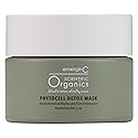 emergin C Scientific Organics Phytocell Detox Mask - Hydrating Facial Mask with French Green Clay, Seaweed + Plant Stem Cells - Draws Out Impurities + Beauty & Personal Care emergin C