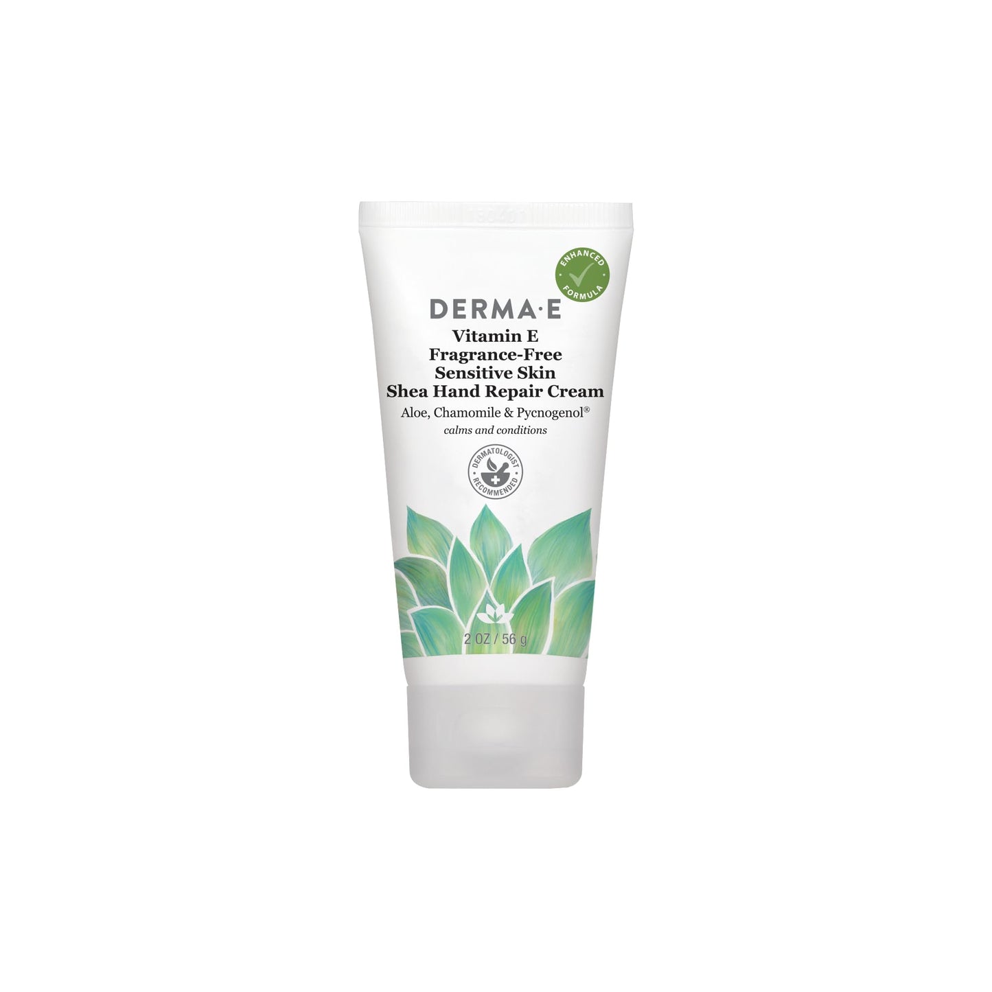 Derma E Vitamin E Fragrance Free Sensitive Skin Shea Hand Repair Cream - Intensive Therapy Hand Cream - Cruelty Free Unscented Lotion for Dry or Beauty & Personal Care Derma E