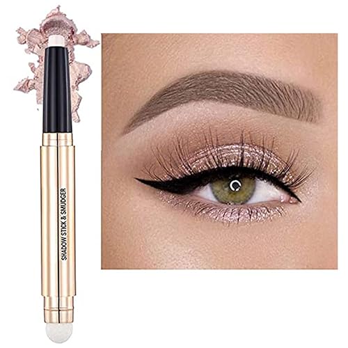 Metiplou Eyeshadow Stick Eye Shadow Pencil Eye Makeup Cream Shimmer Glitter Smooth Eye Shadow Sticks Nude Matte Korea Palette Primer Crayon Liquid Beauty & Personal Care Metiplou