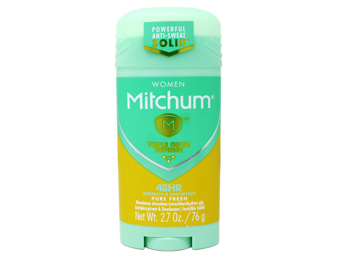 Mitchum Women Triple Odor Defense Invisible Solid 48HR Antiperspirant & Deodorant, Pure Fresh, 2.7 OZ - 3 Pack Beauty and Personal Care Mitchum