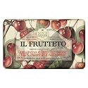 Nesti Dante Soap Bar, Italian Made Triple Milled Bar Soap in Black Cherry, 250 g (Pack of 1) Beauty & Personal Care Nesti Dante