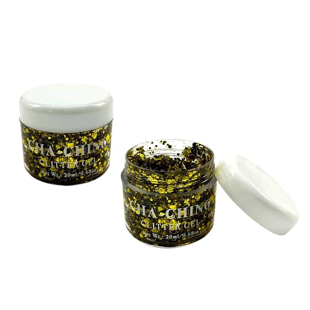 Cha-Ching Glitter Gel - Sparkling Cosmetic Gel for Face and Body Beauty & Personal Care Mardi Gras Spot