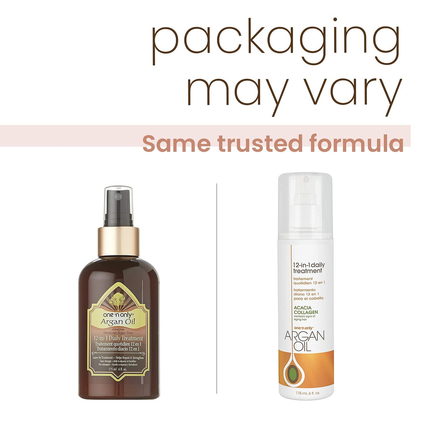 One N' Only Argan Oil 12-in-1 Daily Treatment Lightweight, Helps Control Frizz, Smooths, Detangles, Moisturizes, Strengthens and Adds Body to Dry Beauty & Personal Care One 'N Only
