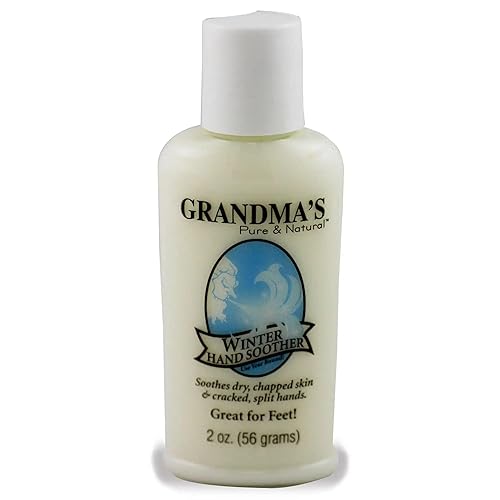 Grandma’s Winter Hand Soother - Natural Dry Skin & Hand Cream for Cracked Hands, Chapped Skin & Feet - 2 oz Travel Size Moisturizing Lotion by Remwood Beauty & Personal Care Remwood