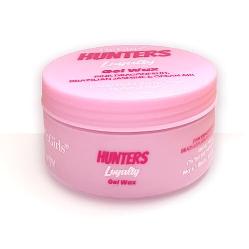 Dr. Girls HUNTERS Edge Control Hair Styling Gel Wax - Strong Hold, Water-Based with Nourishing Biotin & Castor Oil, 5.3 oz (Pink Dragonfruit Beauty & Personal Care Dr.Girls