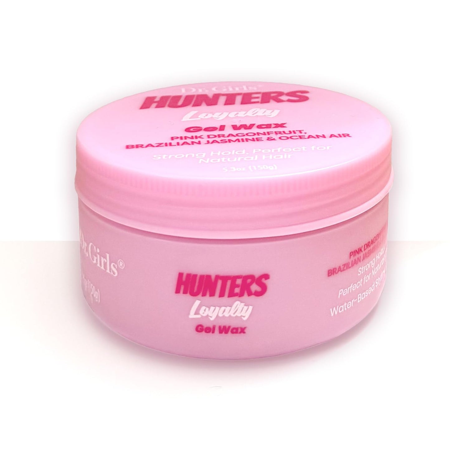 Dr. Girls HUNTERS Edge Control Hair Styling Gel Wax - Strong Hold, Water-Based with Nourishing Biotin & Castor Oil, 5.3 oz (Pink Dragonfruit Beauty & Personal Care Dr.Girls