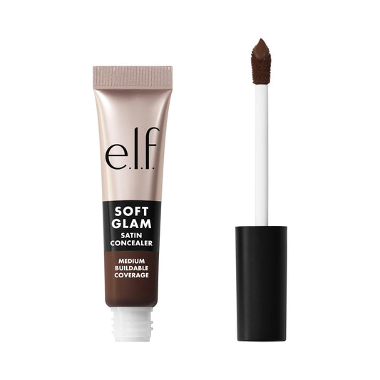 e.l.f. Soft Glam Satin Concealer, Medium Coverage For Blemishes & Under-Eye, Crease-Resistant, Long Lasting, Vegan , 64 Rich Neutral Beauty & Personal Care e.l.f.