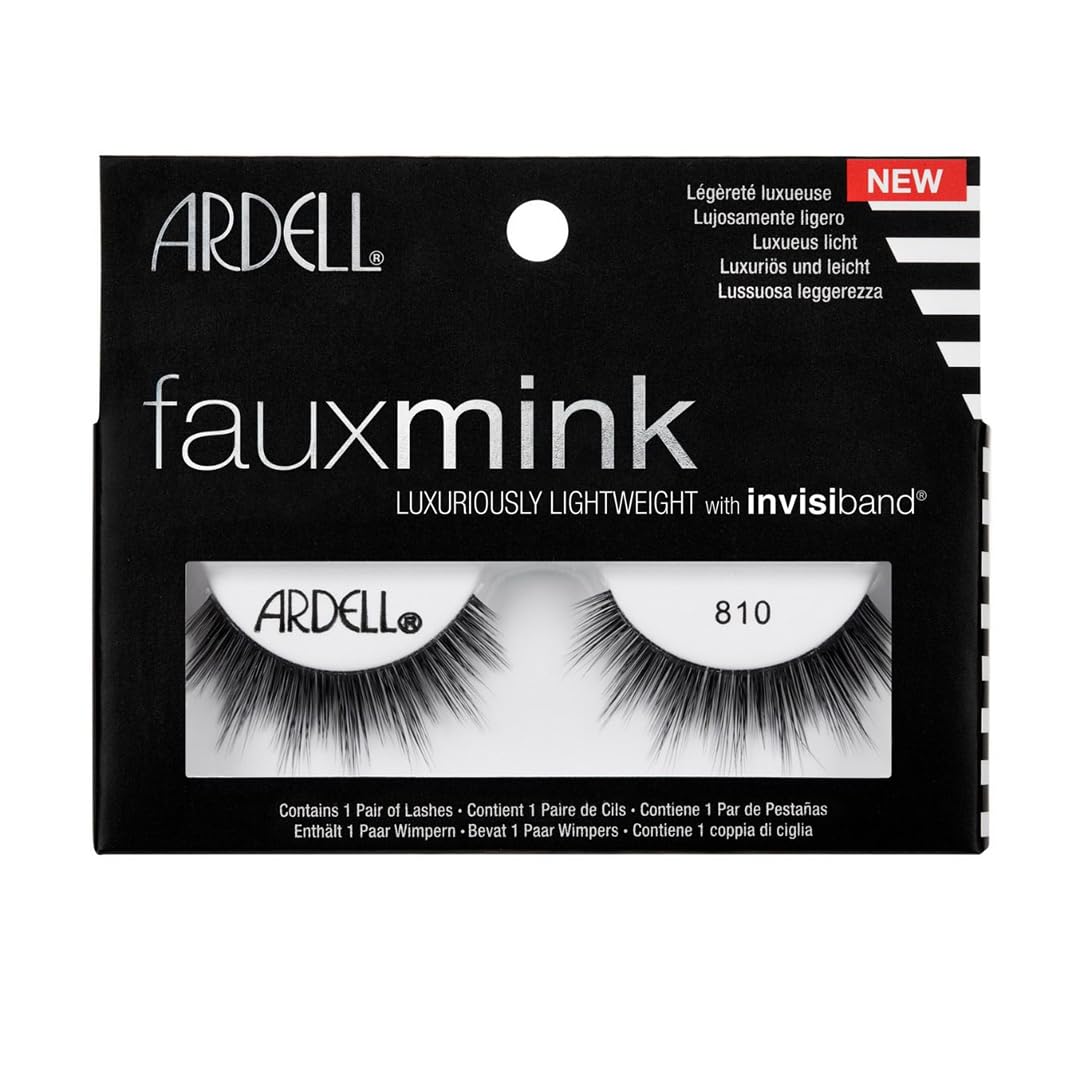 Ardell Eyelash 810 Faux Mink Black Beauty & Personal Care Ardell