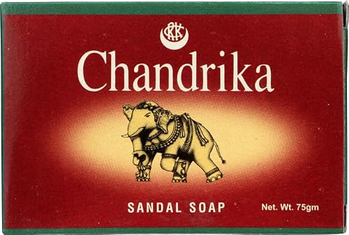 Chandrika Soap Sandal Soap -- 75 g - 2pc by Chandrika Beauty & Personal Care Chandrika