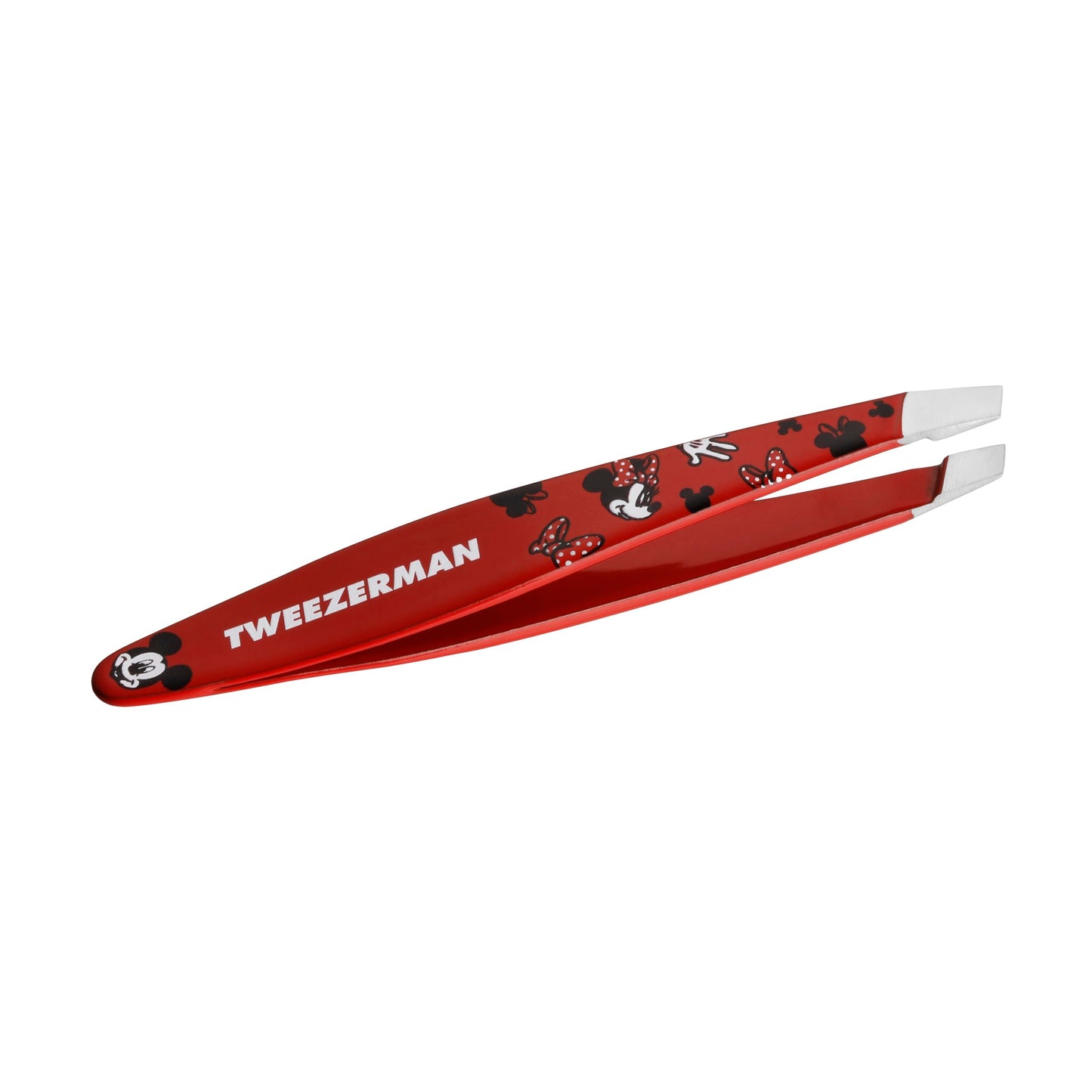 Tweezerman Disney's Mickey Mouse & Minnie Mouse We Got Ears Mini Slant Tweezer - Tweezers for Eyebrows, Travel Tweezers for Eyebrows, Facial Hair Beauty & Personal Care Tweezerman