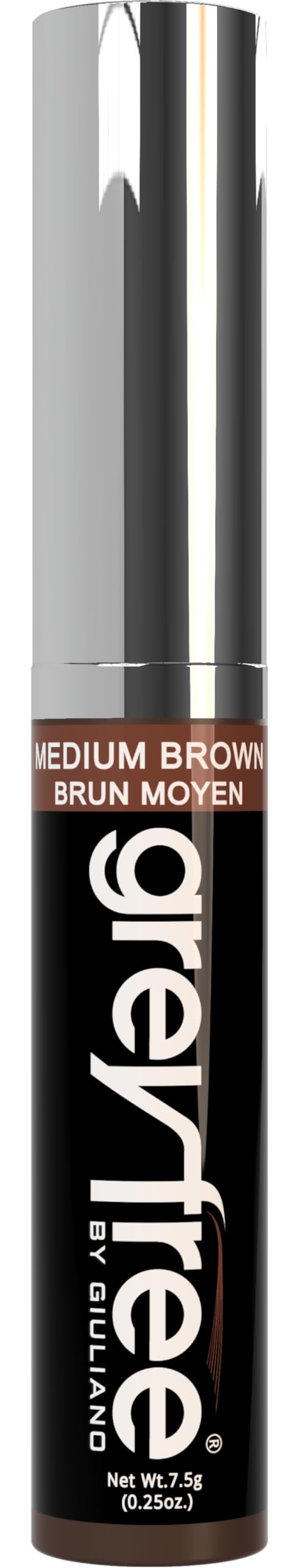 Greyfree Precision Root Touch-Up for Hairlines, Brows & Beard | Temporary Gray Coverage (MEDIUM BROWN) Beauty & Personal Care Greyfree