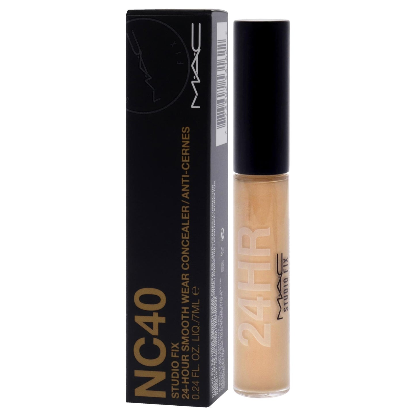 Studio Fix 24-Hour Smooth Wear Concealer - NC40 by MAC for Women - 0.24 oz Concealer Beauty & Personal Care MAC