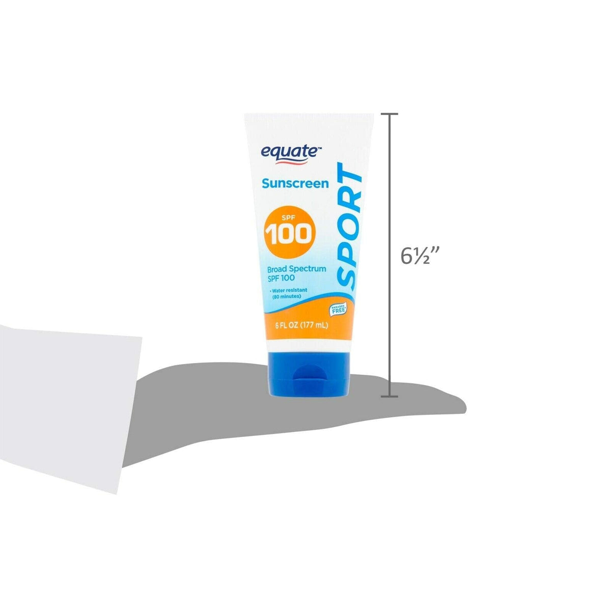 Equate Sport Sunscreen Lotion SPF 100, 6 fl oz Beauty & Personal Care Equate