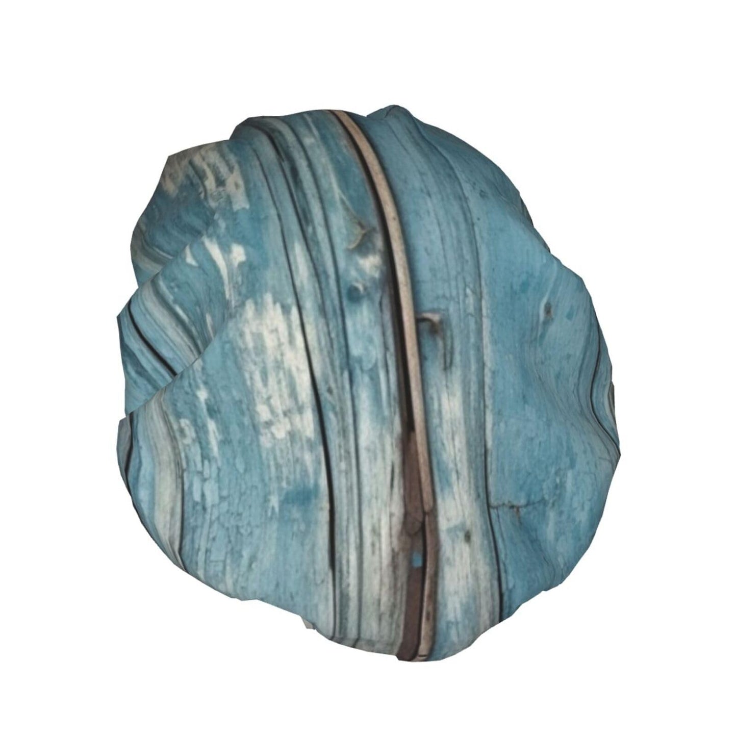 Vintage Blue Wood Shower Cap for Women Men Large Reusable Shower Bonnet Double-Layer Waterproof Bath Caps Elastic Band Hair Hat for All Hairstyles Beauty and Personal Care BWLHJKE